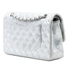 Chanel Medium Classic Metallic Lambskin Double Flap Secondhand