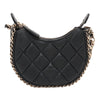 Chanel Mini Quilted Lambskin Chain Around Hook Hobo Secondhand