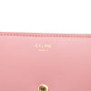 Celine Shiny Calfskin Triomphe Flap Small Wallet Secondhand
