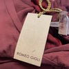 Romeo Gigli Rust Silk Dress - 2000s Second hand