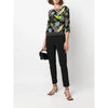 Prada Multicolor Floral Silk Blouse - 2010s Second hand