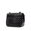 Chanel Mini Square Classic Chevron Lambskin Single Flap Secondhand
