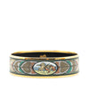 Hermès Wide Bird Feather Enamel Bangle 65 Secondhand