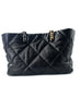 Chanel 19 Shopping Bag Quilted Leather
