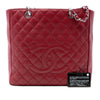 Chanel Caviar Vertical Grand Shopping Tote Secondhand