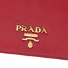 Prada Saffiano Wallet On Chain Secondhand