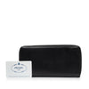 Saffiano Leather Zip Around Wallet - '10s Second-hand