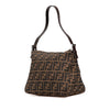 Fendi Zucca Canvas Double Flap Mamma Secondhand