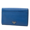 Prada Saffiano Envelope Pushlock Clutch Secondhand