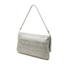 Miu Miu Matelasse Metallic Nappa Crystal Chain Satchel Secondhand
