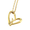 Louis Vuitton Gold Plated Collier Fall in Love Pendant Necklace Secondhand