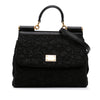 Dolce & Gabbana Medium Embroidered Lace Miss Sicily Satchel Secondhand