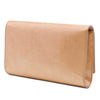 Saint Laurent Large Textured Patent Monogram Belle De Jour Clutch Secondhand