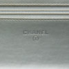 Chanel Bicolor Quilted Metallic Patent Boy Wallet on Chain Secondhand
