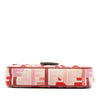 Fendi Zucca Embroidered Canvas Baguette Satchel Secondhand