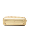 Bottega Veneta Metallic Nappa Intrecciato Handbag Secondhand