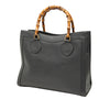 Gucci Medium Leather Bamboo Diana Tote Secondhand