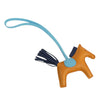 Hermès Milo Lambskin Grigri Rodeo Horse Bag Charm PM Secondhand