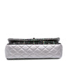 Chanel Medium Classic Quilted Tweed and Metallic Lambskin Double Flap Secondhand