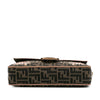 Fendi Zucca Canvas Paisley Embroidery Baguette Satchel Secondhand