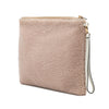 Fendi Shearling Logo Flat Pouch Secondhand