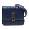 Saint Laurent Medium Lambskin Monogram Vicky Chain Bag Secondhand