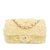 Chanel Mini Rectangular Classic Tweed Fringed Single Flap Secondhand