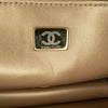 Chanel Quilted Lambskin Octagonal Buckle Crossbody Secondhand