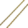 Chanel Gold Plated Logo Ribbon Pendant Necklace Secondhand