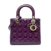 Dior Medium Patent Cannage Lady Dior Secondhand