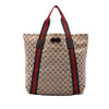 Gucci GG Canvas Web Tote Secondhand