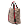 Gucci GG Canvas Web Tote Secondhand