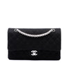 Chanel Medium Classic Jersey Bijoux Chain Double Flap Secondhand