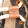 Celine Small Triomphe Raffia Drawstring Bucket Bag Secondhand