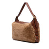 Celine Shearling and Leather Romy Shoulder Bag Secondhand