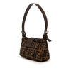 Fendi Zucca Canvas Shoulder Bag Secondhand