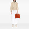 Prada Vitello Daino Open Convertible Tote Secondhand