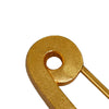 CC Coin Safety Pin Brooch - '10s Second-hand