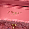 Chanel Nano Quilted Tweed Kelly Shopper Bag Secondhand