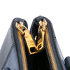 Prada Medium Bicolor Saffiano Lux Galleria Double Zip Satchel Secondhand