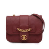 Secondhand Chanel Medium Quilted Sheepskin Front Chain Flap