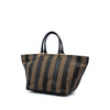 Fendi Pequin Canvas Tote Secondhand