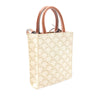 Celine Mini Triomphe Coated Canvas Vertical Cabas Satchel Secondhand