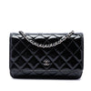 Chanel CC Quilted Patent Wallet On Chain Secondhand