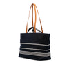 Chanel CC Large Denim Shopping Tote Secondhand