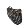 Dior Oblique Canvas Saddle Triple Zip Crossbody Secondhand
