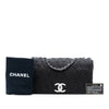 Chanel CC Quilted Astrakhan Single Flap Secondhand