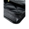 Chanel Mini Quilted Lambskin Resin Pearl Chain Flap Secondhand