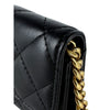 Chanel Mini Quilted Lambskin Resin Pearl Chain Flap Secondhand