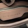 Burberry Small Smoke Check Coated Canvas Northfield Satchel Secondhand